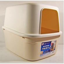 IRIS NE-480F 日本IRIS 屋型貓廁盆- 茶色